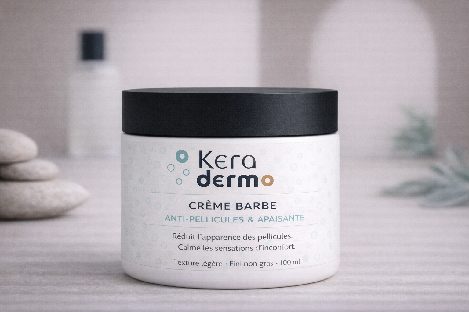 Crème Barbe Anti-Pellicules & Apaisante - 100 ml